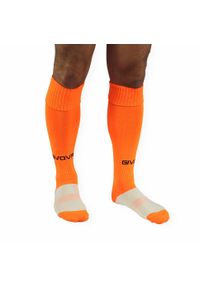 Givova Buty piłkarskie Oranje Fluo 40-45. Kolor: pomarańczowy. Materiał: poliester, bawełna. Sport: piłka nożna