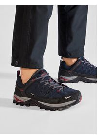 CMP Trekkingi Rigel Low Trekking Shoes Wp 3Q13247 Granatowy. Kolor: niebieski. Materiał: zamsz, skóra. Sport: turystyka piesza #3