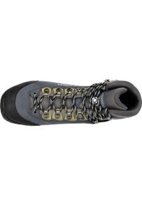 Buty trekkingowe męskie Lowa Camino Evo Gtx. Wysokość cholewki: za kostkę. Zapięcie: sznurówki. Kolor: szary. Materiał: materiał. Szerokość cholewki: normalna. Sport: turystyka piesza