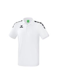 ERIMA - Polo 5-c dziecko Erima Essential. Okazja: na co dzień. Typ kołnierza: polo. Kolor: biały. Styl: młodzieżowy, casual