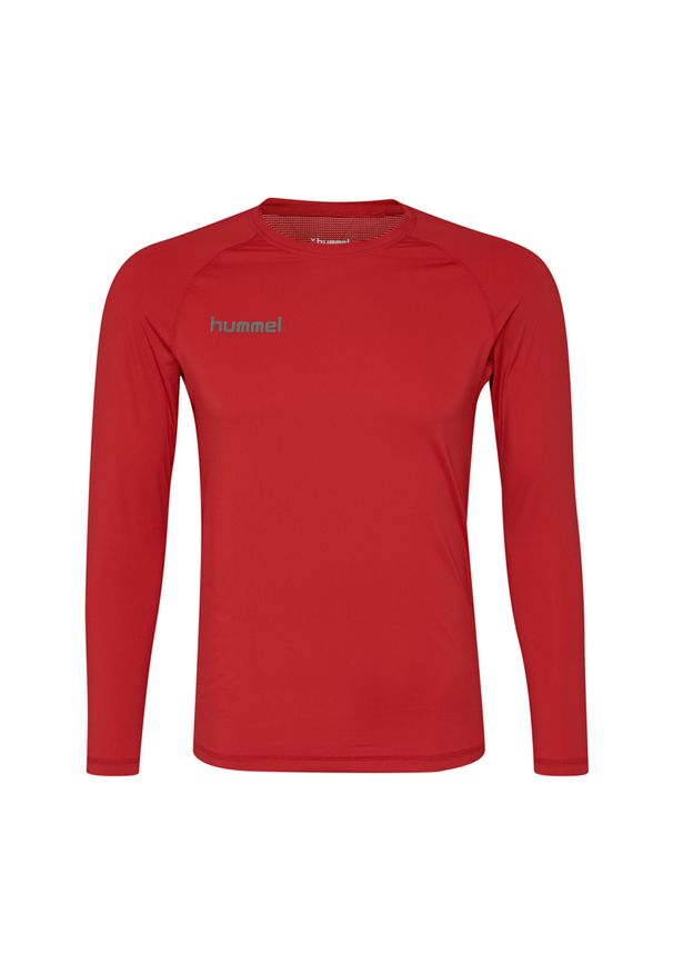 Koszulka termoaktywna z długim rękawem dla dorosłych Hummel First Performance. Kolor: różowy, wielokolorowy, czerwony. Materiał: jersey. Długość rękawa: długi rękaw. Długość: długie