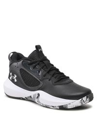 Buty Under Armour Ua Lockdown 6 3025616-001 Blk/Wht. Kolor: czarny. Materiał: skóra