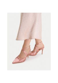 Szpilki Nine West. Kolor: różowy. Obcas: na szpilce #1