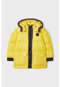 Mayoral kurtka dziecięca kolor żółty. Okazja: na co dzień. Kolor: żółty. Styl: casual #1
