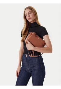 Guess Torebka Noelle II HWZG96 72120 Brązowy. Kolor: brązowy. Materiał: skórzane