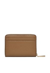 MICHAEL Michael Kors Mały Portfel Damski 32T4GJ6Z5L Brązowy. Kolor: brązowy. Materiał: skóra #3