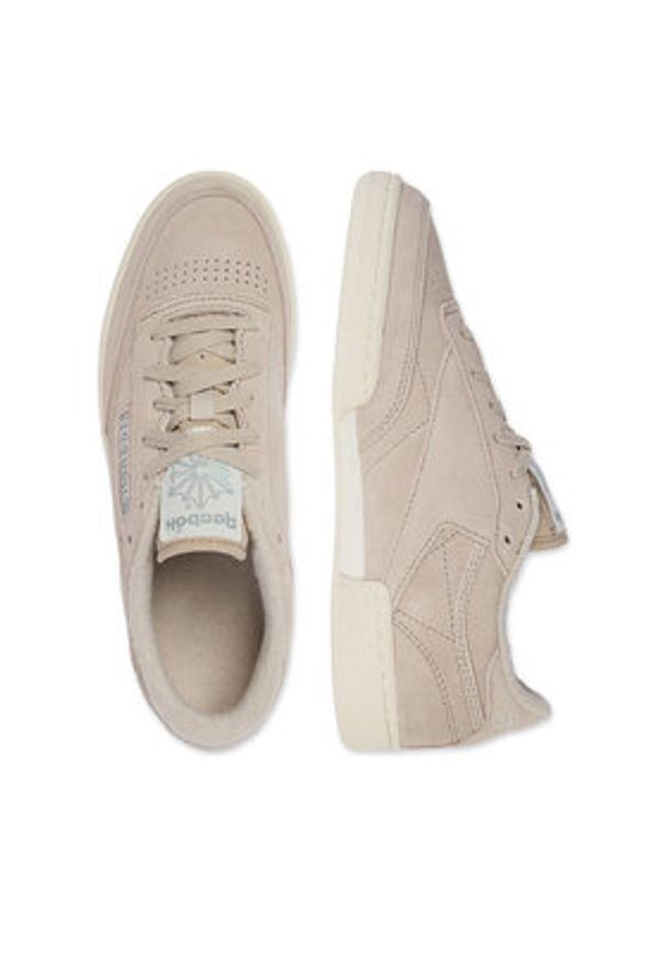 Reebok Sneakersy EO-CLUB C 85 100263744 Szary. Kolor: szary. Materiał: zamsz, skóra. Model: Reebok Club