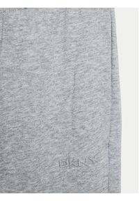 DKNY Sport Spodnie dresowe DPPP2982 Szary Regular Fit. Kolor: szary. Materiał: bawełna