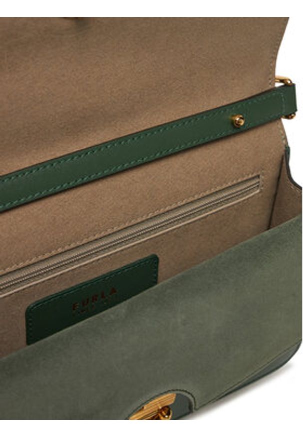 Furla Torebka Sfera WB01515 BX0428 ALL00 Zielony. Kolor: zielony. Materiał: skórzane