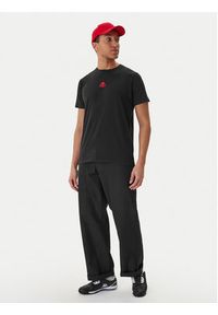 Kappa T-Shirt 382J2QW Czarny Regular Fit. Kolor: czarny. Materiał: bawełna #5