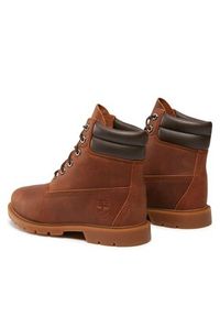 Timberland Trapery Linden Woods Wp 6 Inch TB0A156Z2421 Brązowy. Kolor: brązowy. Materiał: skóra #3