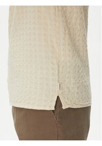 Jack & Jones Koszula Dobby 12277184 Beżowy Relaxed Fit. Kolor: beżowy. Materiał: bawełna #2