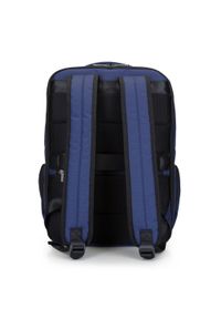 Wittchen - Męski plecak na laptopa 15,6” z boczną kieszenią. Kolor: niebieski. Materiał: poliester. Styl: casual, klasyczny #7