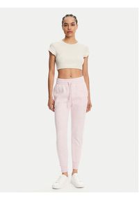 Under Armour Spodnie dresowe Ua Rival Fleece Jogger 1379438 Różowy Loose Fit. Kolor: różowy. Materiał: bawełna #4