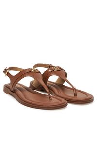 MICHAEL Michael Kors Sandały 40S5MAFS4L Brązowy. Kolor: brązowy. Materiał: skóra #3