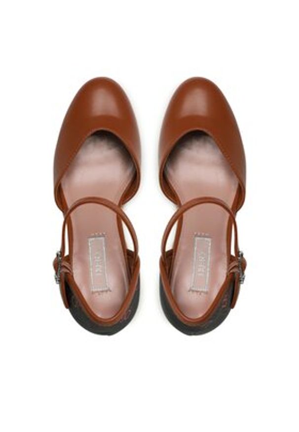 Liu Jo Espadryle Damita 01 SA3087 EX111 Brązowy. Kolor: brązowy. Materiał: skóra
