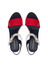 TOMMY HILFIGER - Tommy Hilfiger Espadryle FW0FW08053 Granatowy. Kolor: niebieski. Materiał: materiał #6