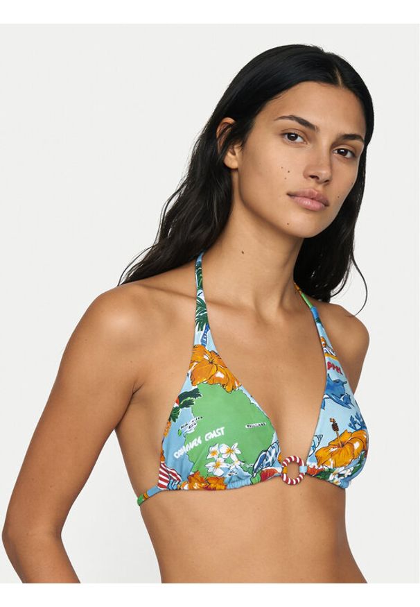 Seafolly Góra od bikini Viva Vacation 31377-302 Kolorowy. Materiał: syntetyk. Wzór: kolorowy