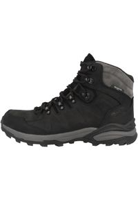 Buty trekkingowe męskie Jack Wolfskin Refugio Prime Texapore Mid. Kolor: szary. Materiał: skóra. Sport: turystyka piesza