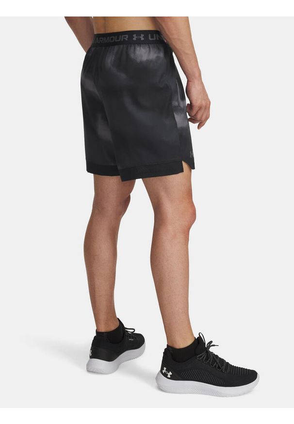Spodenki krótkie męskie Under Armour Vanish Woven 6in Print. Kolor: czarny. Długość: krótkie. Wzór: nadruk. Sezon: lato