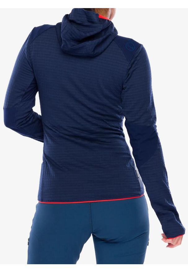LA SPORTIVA - Bluza z kapturem damska La Sportiva Lucendro Thermal Hoody. Typ kołnierza: kaptur. Kolor: niebieski