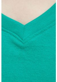 Hollister Co. t-shirt bawełniany kolor zielony. Okazja: na co dzień. Kolor: zielony. Materiał: bawełna. Długość rękawa: krótki rękaw. Długość: krótkie. Styl: casual #4