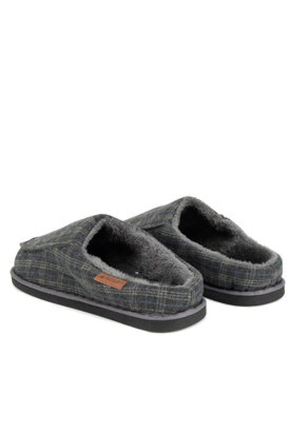 Beverly Hills Polo Club Kapcie P4194527 Szary. Kolor: szary. Materiał: materiał