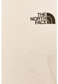 The North Face - T-shirt. Kolor: biały. Materiał: dzianina. Wzór: nadruk #2