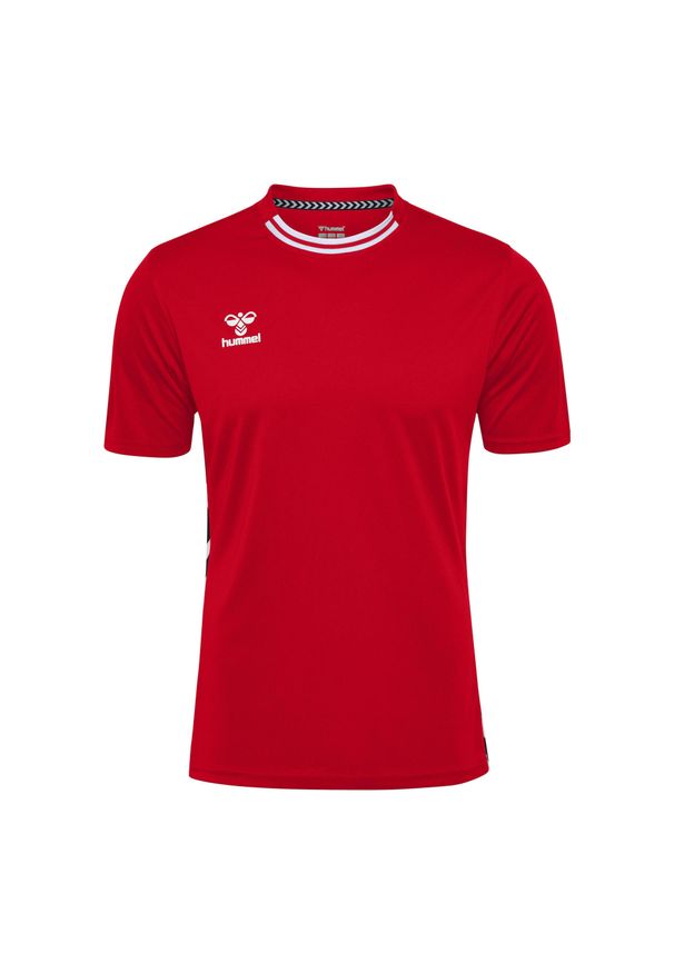 Koszulka Hummel Playful. Kolor: czerwony, wielokolorowy, różowy. Sport: fitness, piłka nożna