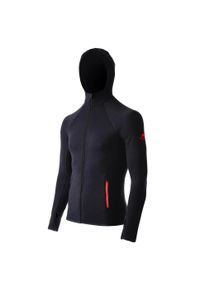 FJORK MERINO - Damska kurtka Merino Ultra 300. Kolor: czerwony, czarny, wielokolorowy. Materiał: elastan, wełna. Sezon: zima. Sport: bieganie #2