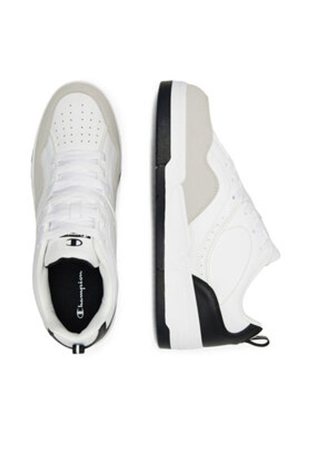Champion Sneakersy Heritage Glory Low S22322-WW001 Biały. Kolor: biały. Materiał: syntetyk