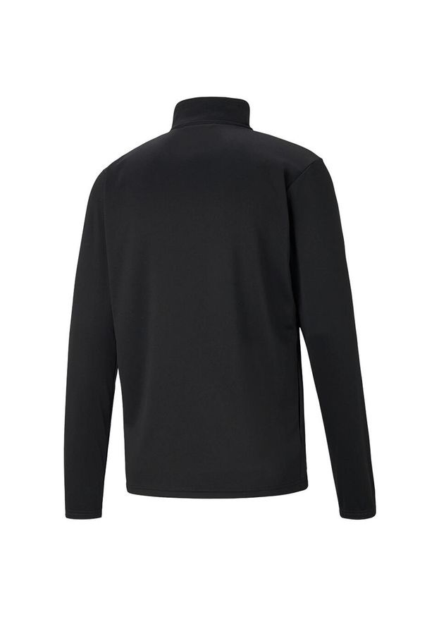 Bluza męska Puma teamRISE Training Poly Jacket czarna. Kolor: wielokolorowy, biały, czarny. Materiał: poliester. Sport: piłka nożna
