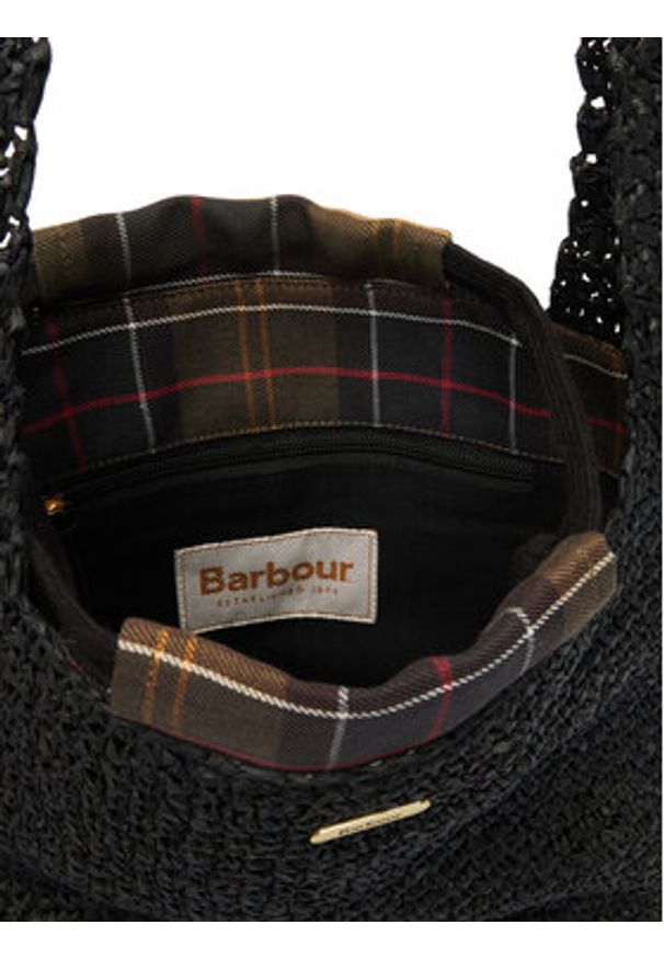 Barbour Torebka Lily Soft LBA0466BK11 Czarny. Kolor: czarny
