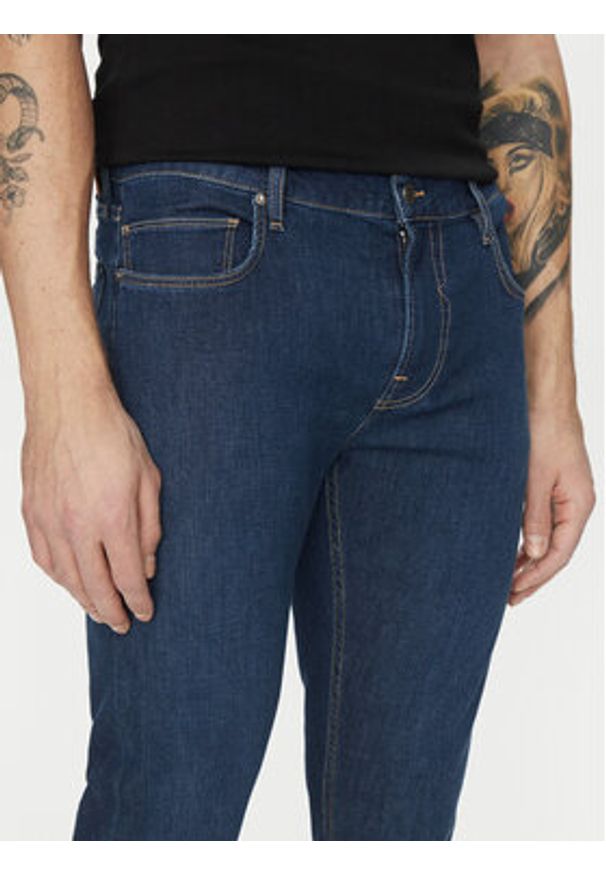Guess Jeansy M5GA27D5MZ1 Szary Regular Fit. Kolor: szary