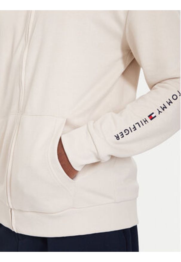 TOMMY HILFIGER - Tommy Hilfiger Bluza UM0UM03688 Écru Regular Fit. Materiał: bawełna