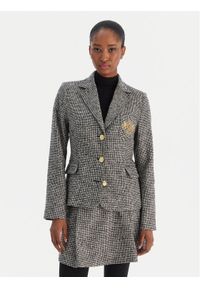 TOMMY HILFIGER - Tommy Hilfiger Marynarka WW0WW48786 Szary Slim Fit. Kolor: szary. Materiał: wełna #1