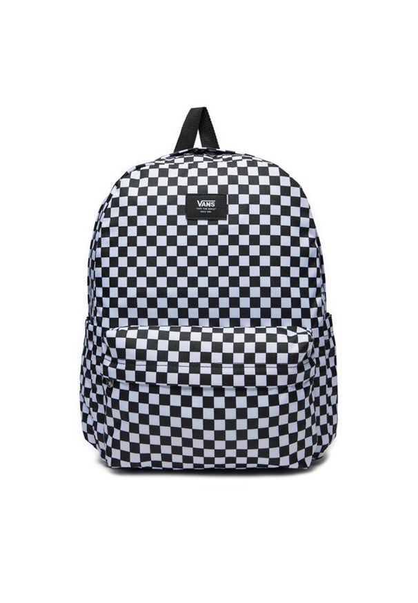 Vans Plecak Old Skool Check Backpack VN000H4XY281 Czarny. Kolor: czarny. Materiał: materiał