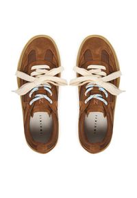 Inuikii Sneakersy Lynn Suede 1001.001.0461 Brązowy. Kolor: brązowy. Materiał: zamsz, skóra #4