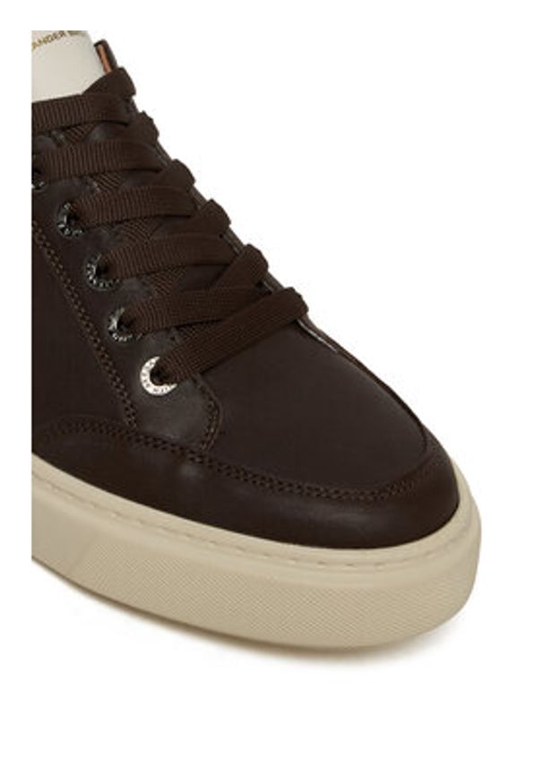 Alexander Smith Sneakersy Bond ASBCBDM-3298-DBW Brązowy. Kolor: brązowy. Materiał: skóra