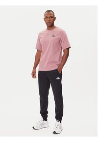 The North Face T-Shirt Dome Flower NF0A8EGX Różowy Relaxed Fit. Kolor: różowy. Materiał: bawełna #4