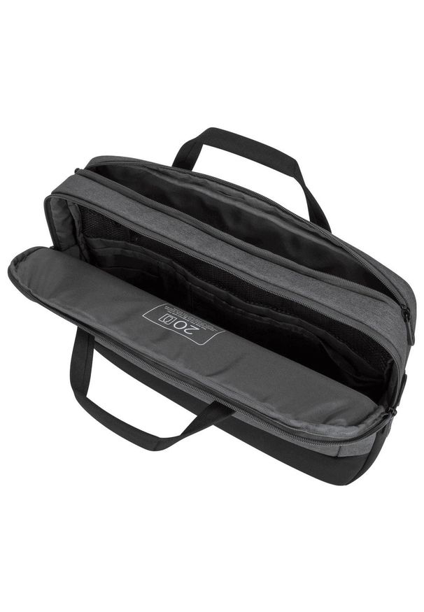TARGUS - Torba Targus Cypress 15.6'' Briefcase EcoSmart szary. Kolor: szary. Materiał: materiał, tkanina