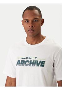 Jack & Jones T-Shirt Brat Tee 12288103 Biały Regular Fit. Kolor: biały. Materiał: bawełna #5