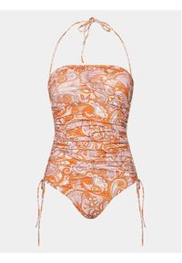 Melissa Odabash Strój kąpielowy Sydney Cr Pomarańczowy. Kolor: pomarańczowy. Materiał: syntetyk
