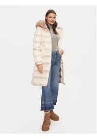 Geox Kurtka zimowa Backsie W4628H T2843 F1723 Beżowy Regular Fit. Kolor: beżowy. Materiał: syntetyk. Sezon: zima #7