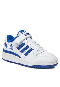 Adidas - adidas Sneakersy Forum Low FY7974 Biały. Kolor: biały. Materiał: skóra