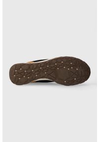 CATerpillar - Caterpillar sneakersy zamszowe QUEST MID kolor czarny P724134. Nosek buta: okrągły. Zapięcie: sznurówki. Kolor: czarny. Materiał: zamsz #5