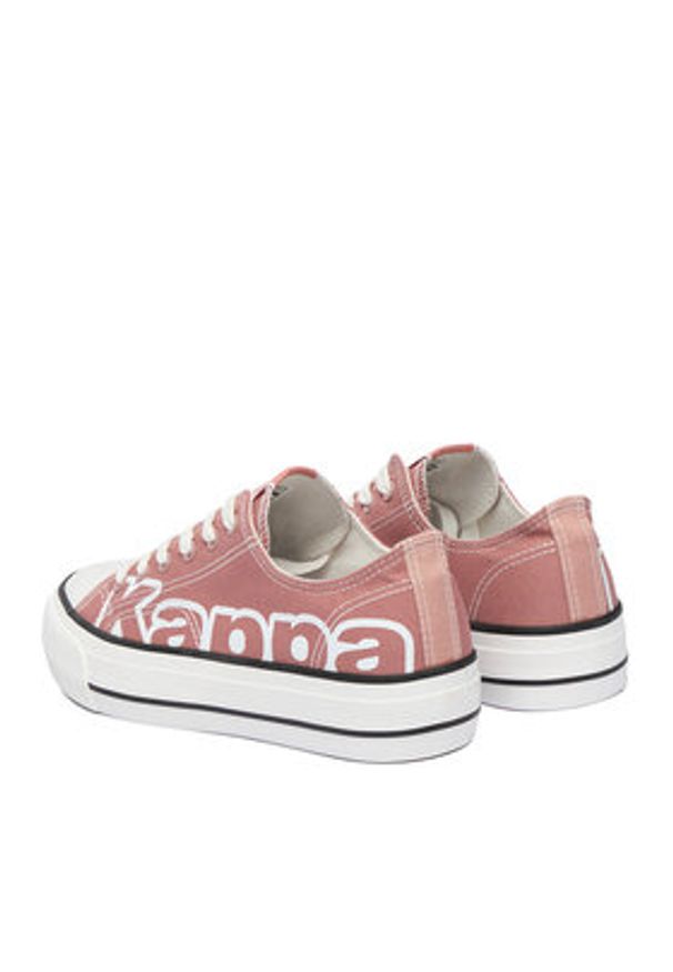 Kappa Trampki YL201409 Różowy. Kolor: różowy. Materiał: materiał