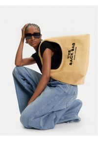 MARC JACOBS - Marc Jacobs Torebka The Woven Sack 2S4HSH053H03 Beżowy. Kolor: beżowy #1