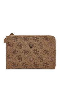 Guess Saszetka 172409 Brązowy. Kolor: brązowy. Materiał: skóra