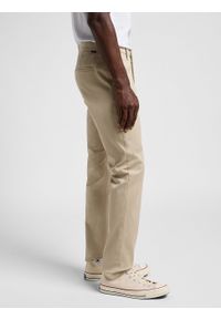 Lee - LEE MĘSKIE SPODNIE MATERIAŁOWE LEE SLIM CHINO STONE 112342927. Materiał: materiał #3